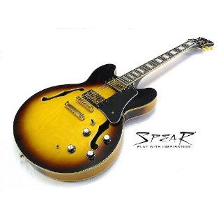 Gitarre Spear RD BLUES Tobacco Sunburst Musikinstrumente