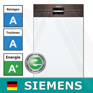Siemens Geschirrspüler SR55M432EU Einbau Spülmaschine Spüle 45cm