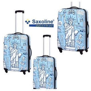 SAXOLINE Trolley Koffer Set 3 tlg. 71+61+49cm   4 Rollen   TSA
