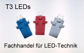 Stück T2 T3 LED Tachobeleuchtung VW BUS Weiss Blau
