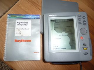 Kartenplotter Seekartenplotter Plotter GPS Raymarine Raytheon 425