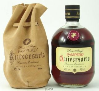 Pampero Aniversario Rum Venezuela Leder beutel 0,7 L tr