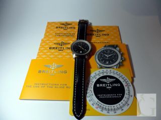 Breitling Montbrillant Edition Navitimer, Handaufzug, Lederband