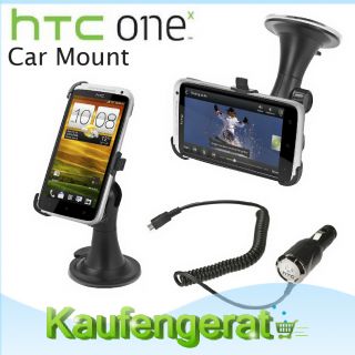 HTC One X Car Mount KFZ Halterung Autohalterung Saugfuß Halter mit