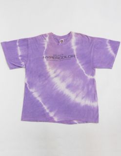 Vintage 90s Select HYPERCOLOR Metamorphic Color System TIE DYE T Shirt