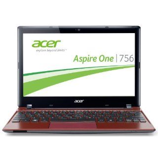 Acer Aspire One 756 29,5 cm Netbook rot Computer