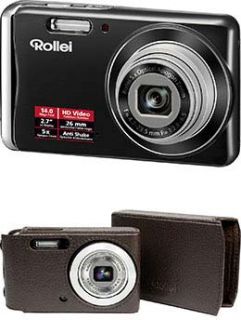 Rollei Compactline 390 Kompaktkamera 2,7 Zoll schwarz: 