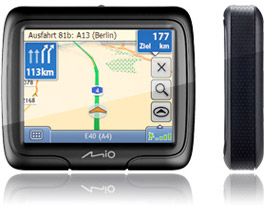Mio Moov M305 WEU Navigationsgerät (8,9 cm (3,5 Zoll) Touchscreen