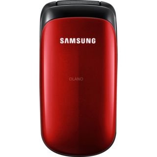Samsung E1150i Rot Schwarz Klapp Handy ohne SIM Lock  Klingeltoene