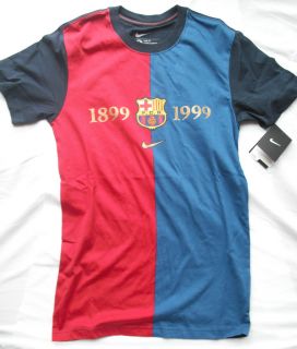 NEU  NIKE Barcelona Centennial T Shirt, blau/rot (535845 451)