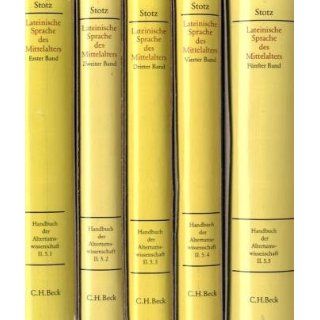Handbuch zur lateinischen Sprache des Mittelalters Abt. II/5 (5