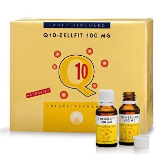 Sanct Bernhard Q10 Zellfit 100 mg Trinkfläschchen mit Coenzym Q10