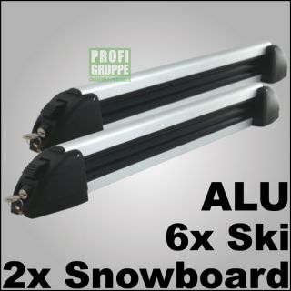 ALU Skiträger / Ski Träger / Dachträger / Ski Snowboard