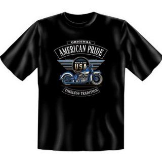 American Pride Harley Davidson Timeless Tradition T Shirt in schwarz