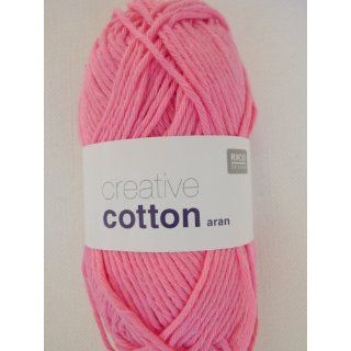 Rico Design creativ cotton aran Baumwolle sommerliches Garn zum