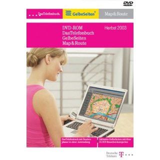 Telefonbuch+ GelbeSeiten+Map&Route DVD Rom Herbst 2003 