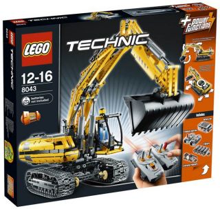 LEGO 8043 TECHNIC Grosser Motorisierter Raupenbagger POWER FUNCTIONS