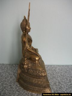 Messing Buddha SHAKYAMUNI Statue Tibet Asiatika Buddhismus