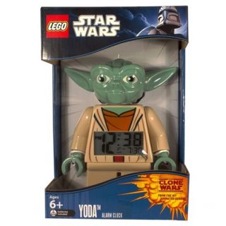 LEGO Star Wars Alarm Uhr Wecker Jedi Meister Yoda (Clone Wars)