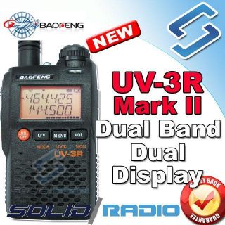 BAOFENG New mode UV 3R (Mark II) 136 174/400 470Mhz Dual Frequency