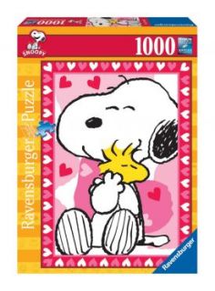 1000 Teile Puzzle Snoopy Love is in the Air Ravensburger  NEU 