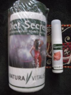 ღ Diet Secret mind. 470 Kapseln von NATURA VITALIS & Spray NEU