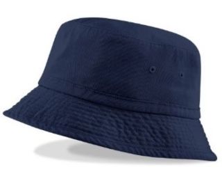 Retro Vintage Mens Bucket Hat, Black or Navy, Angling/Festivals