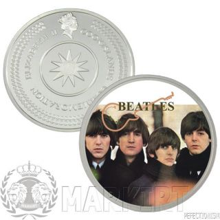 The Beatles Silber+Münze Silver Cook Island Rarität 