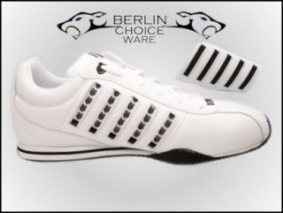Swiss Schuhe Kallin White Gr. 47 Sneaker Herren 