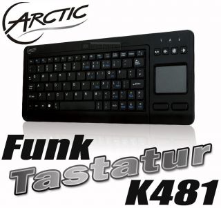 ARCTIC K481 Mini Funk Tastatur mit Multi Touchpad