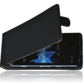 Premium Handy Tasche für Sony Xperia P LT22i Flip Case Schutzhülle