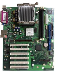 Fuji Siemens Mainboard ATX D1527 A21 + Pentium 4  2.8 Ghz + Kühler