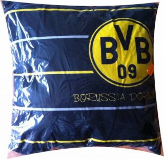 090015 WOW SONDERPREIS BVB Borussia Dortmund Kissen Streifen
