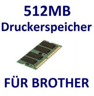512 MB PC133 RAM Brother HL 4050CDN + HL 5240 Drucker Speicher