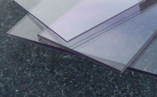 Plexiglas® GS Platte klar 500 x 400 x 25 mm Reststück