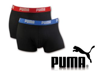 Puma 2er Pack Herren Boxershorts kurzes Bein Unterwäsche S M L XL