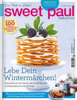 Zeitschrift Sweet Paul Food & Style 04/2012 Backzeitschrift Zeitung