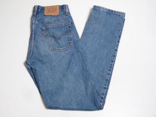 LEVIS * 521 * Herren Jeans Hose ~ mit Reißverschluss 31/34 Blau