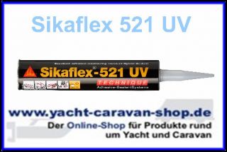 Sikaflex 521 UV schwarz 300ml Kartusche 32,00€/L