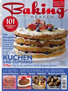 Zeitschrift Baking Heaven Backzeitschrift Backen Kuchen Rezepte 1 St