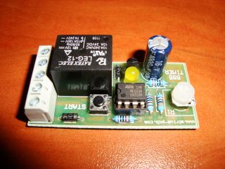 TIMER SWITCH TIME RELAY ON OR OFF 12 TO 1200 SEC KIT 10A 12V