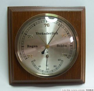 LUFFT Thermometer Barometer Designklassiker 60er Jahre