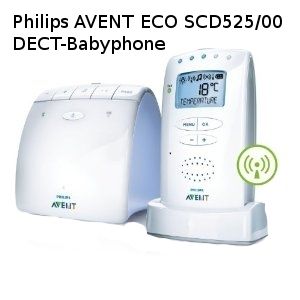 DECT Babyphone SCD525 Babyphon Babyfon ECO SCD 525 Baby Fon NEU