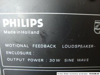 Philips 541 Electronic Typ22RH541/00R Activ Lautsprecher Rärität