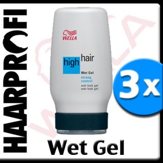 Wella High Hair Wet Gel 125ml