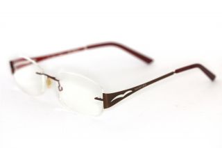 NICEYES Titanium Brille Braun glasses lunettes