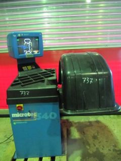 Beissbarth Microtec 540 Reifenwuchtmaschine Wuchtmaschine #737
