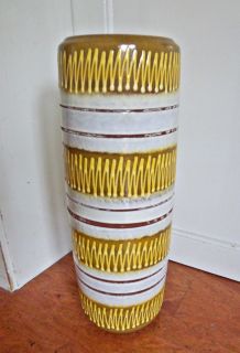 Keramik floorvase Scheurich Form Nr. 553 europ line 60er Jahre
