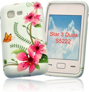 Silikon Case Schutzhülle für Samsung Star 3 S5220 Handytasche Etui