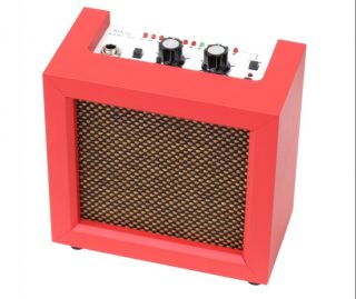 Rocktile Red Mini Amp für Gitarre mit Stimmgerät Mini Combo